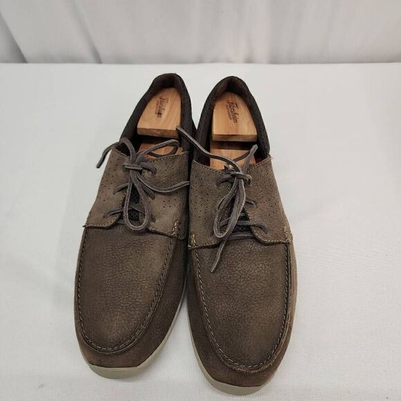 Clarks Men\'s Size 13 Gorwin Moc Sneaker Suede Comfort R